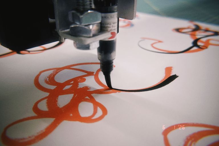 Artwork from project The Drawing Machine